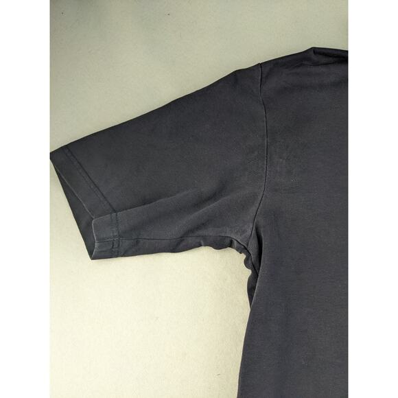 Mens FedEx Stan Herman Polo Shirt Short Sleeve Size L Black Purple Logo - Picture 10 of 13